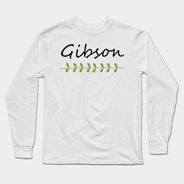 Gibson Long Sleeve T-Shirt by BJS_Inc